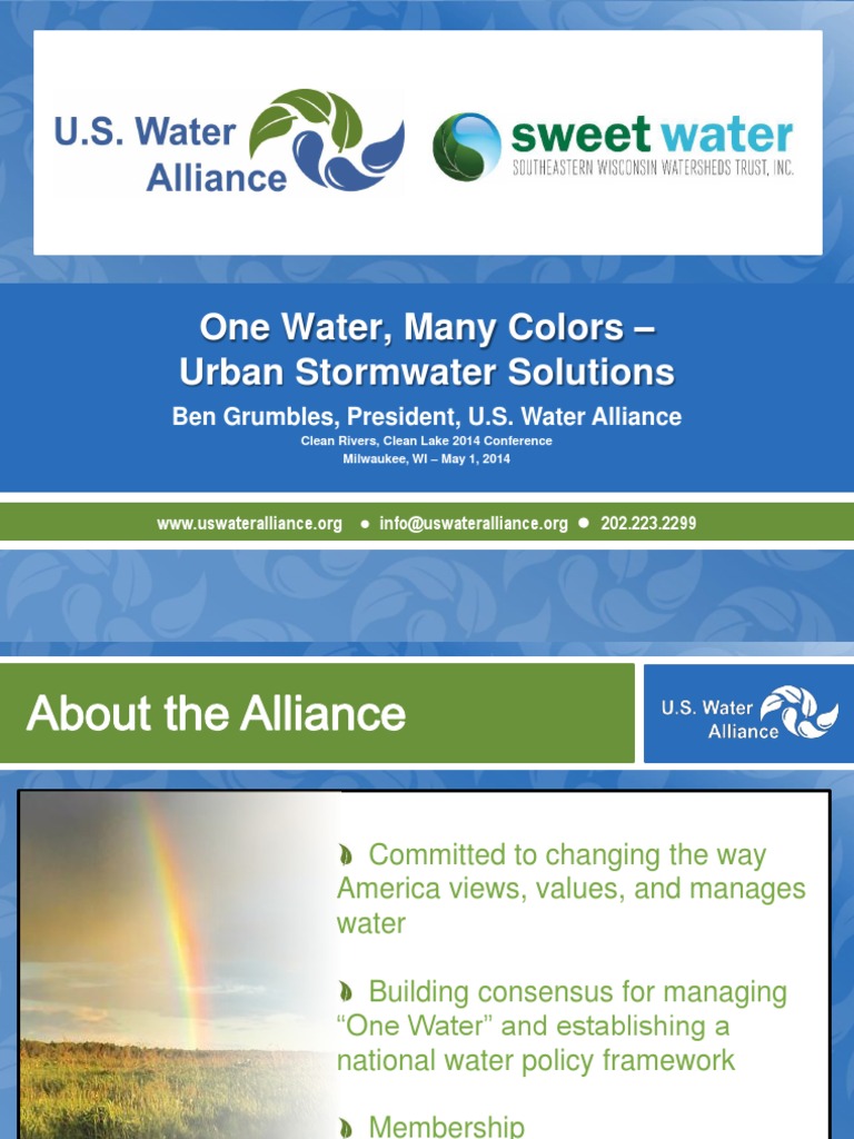 Urban Stormwater Management Solutions | PDF | Science & Mathematics