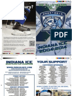 2013-2014 Indiana Ice Game Program-First Edition