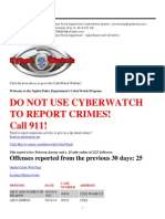 Cyberwatch Email