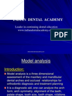 Model Analysis 1 / Orthodontic Courses by Indian Dental Academy