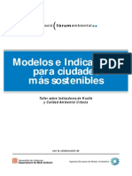 Modelos e Indicadores de Las Ciudades Más Sotenibles