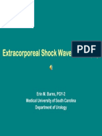 Extracorporeal Shock Wave Lithotripsy