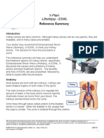 Reference Summary: X-Plain Lithotripsy - ESWL