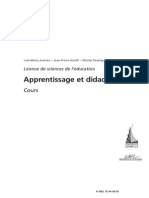 151381633 Apprentissage Et Didactique PDF