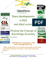 Share Developments in Rice and Allied Sectors, Promote The Concept of Knowledge Economy