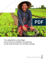 Economic Benefits of Preparing Small Farmers for Climate Change