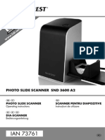 Photo Slide Scanner SND 3600 A2