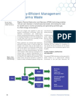 Energy-Efficient Management of Pharma Waste