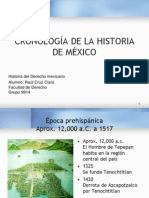 HDM - Cronología de La Historia de México