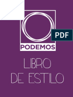 Guía básica de la identidad visual de Podemos