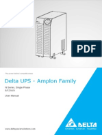 Delta UPS - Amplon Family  N Series, Single Phase 6/12 kVA
