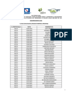 Short List Consulenti - Aggiornamento 2013