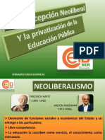 Concepción Neoliberal en La Educación-Consultivo