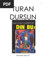 Turan Dursun - Din Bu 3.tabu Can Çekişiyor PDF