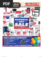 Download Memorial Day Flyer by Carr Hardware SN224299983 doc pdf