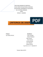 Trabajo de Pavimentos Criterio de Diseño