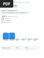 Test Campaign: Status of Campaign:sent