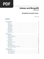 MongoDB Indexes Guide