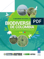 V Informe Nacional de Biodiversidad