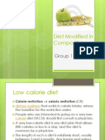 Diet Modified in Composition