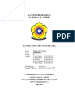 Laporan Praktikum III - Kapasitansi Seri Dan Paralel