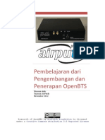 Pembelajaran Dari Pengembangan Dan Penerapan OpenBTS