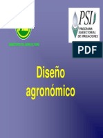 diseno agronomico