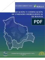 Unidades Hidrograficas de Bolivia
