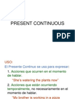 Present Continuous