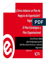 Cómo Elaborar Un Plan de Negocios de Exportación (2da. Parte)