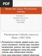 Download Teknik Dan Dasar Pemahaman Individu by Chindy Anisa SN224326619 doc pdf