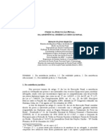 Crise Na Execução Penal - (III)