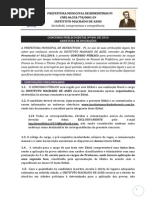 INST MACHADODE ASSIS 144 Edital n 0012014 Prefeitura Municipal de Beneditinos Pi Concurso Publico