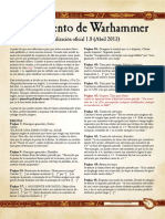 Actualizacion Reglamento de Warhammer Abril 2013 PDF