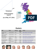 Current UK MEPs (as of 2014)
