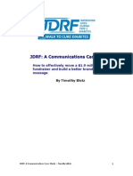 JDRF Communications Study
