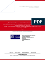 Aceptación Empresarial de Las Tecnologías de La Información y de La Comunicación - Un Análisis Del Se PDF