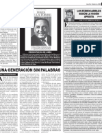 Una Generación Sin Palabras: Falleció Alberto Bustamante