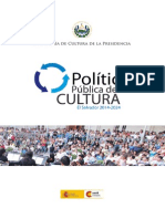 EL SALVADOR. Politica Publica Cultura 2014_2024