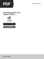 Download Sony Alpha A77II Instruction Manual English by goldfires SN224359608 doc pdf