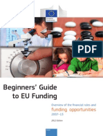Beginners Guide to Eu Funding[1]