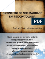 O Conceito de Normalidade em Psicopatologia