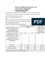 Caracteristici Termoenergetice Ale Anvelopei Clădirilor