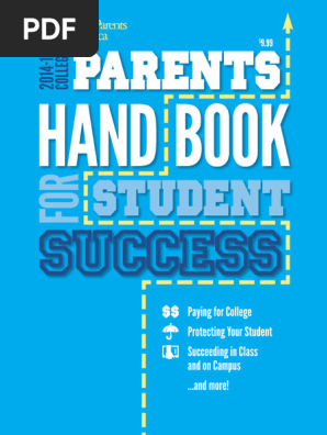 College Parents of America, 2014 Parents Handbook for College Success