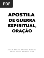 Apostila - Guerra Espiritual (Igreja)