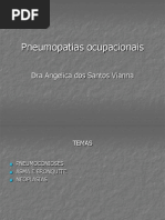Aula-pneumopatia Pneumopatias Ocupacionais