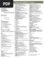 Erlang - CheatSheet v1.0