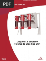 Disjuntor a Pequeno Volume de Oleo Dsf Areva