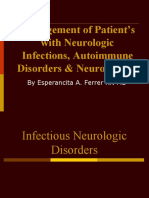Management of Patients With Neurologic Infections, Autoimmune Disorders & Neuropathies
