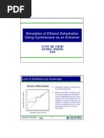 Azeotropic Mass Balance